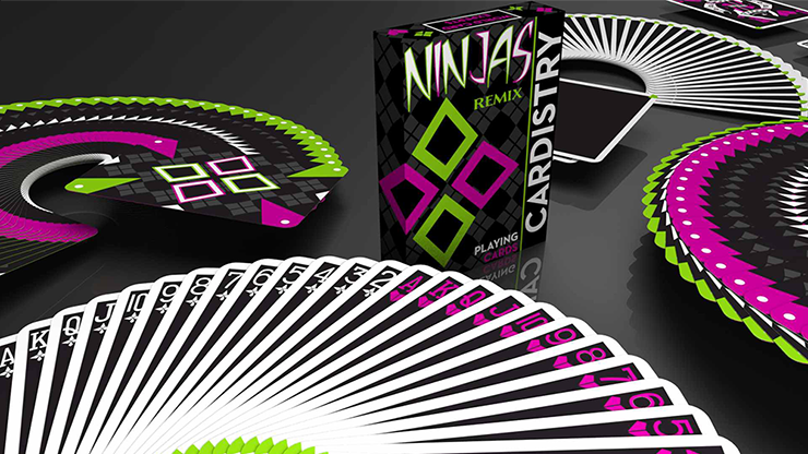 Limited Edition Cardistry Ninjas Remix Playing Cards