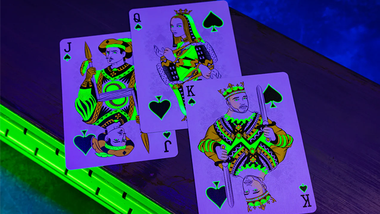 Bicycle Neon Rider Back Playing Cards