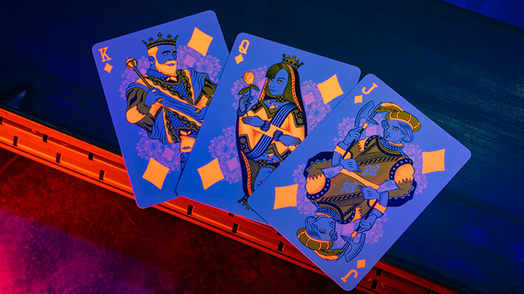 Bicycle Neon Rider Back Playing Cards