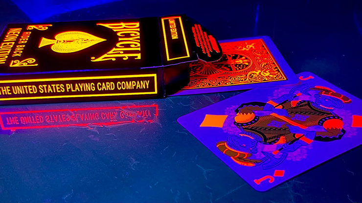Bicycle Neon Rider Back Playing Cards