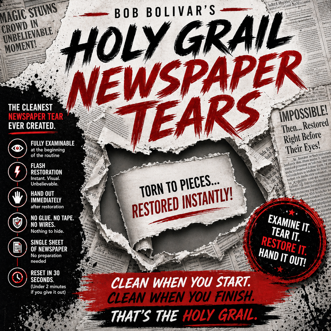 Holy Grail of Newspaper Tears