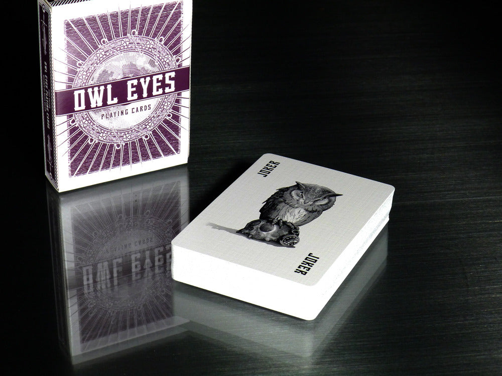 Owl Eyes Playing Cards