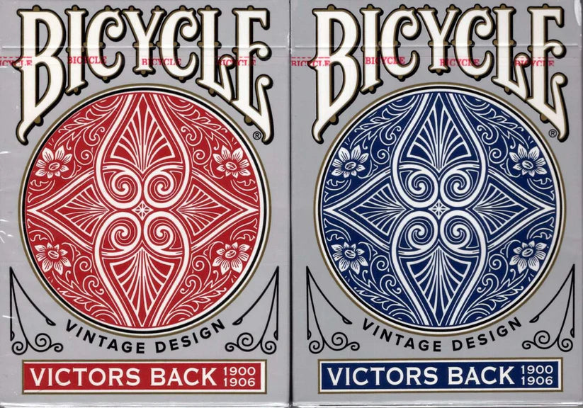 Victors Back Vintage Design Bicycle Playing Cards