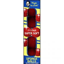 Sponge Balls 1.5" - Soft