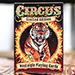 Limited Edition Circus Nostalgic Red Gilded Playing Cards