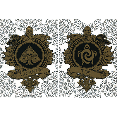 Arcanum Grey Playing Cards