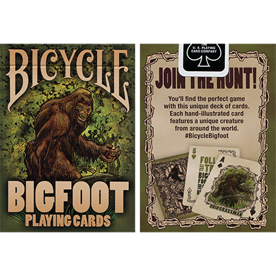 Bigfoot Playing Cards