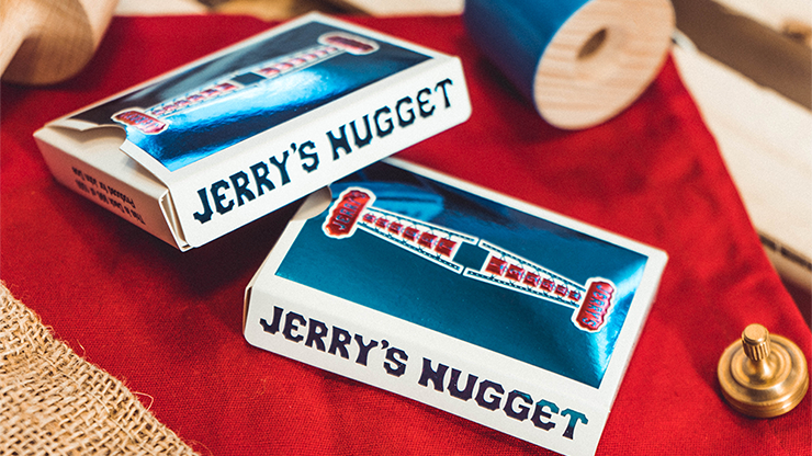 Jerry's Nuggets Vintage Feel (blue Foil) Playing Cards