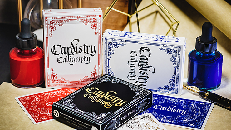 Cardistry Calligraphy Playing Cards