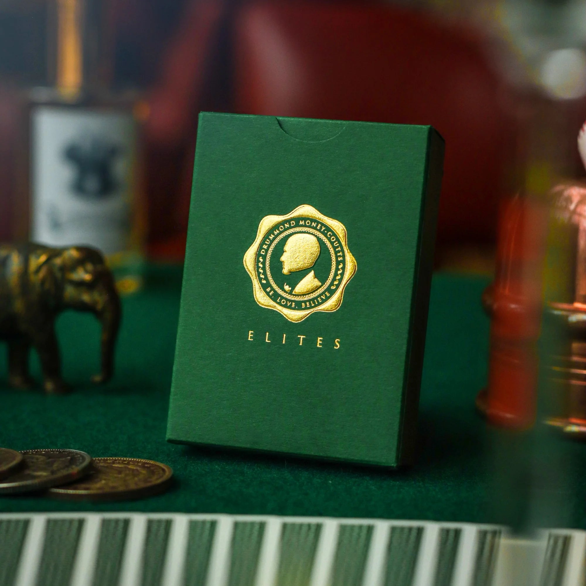 DMC ELITES V4 Marked Playing Cards (Forest Green)
