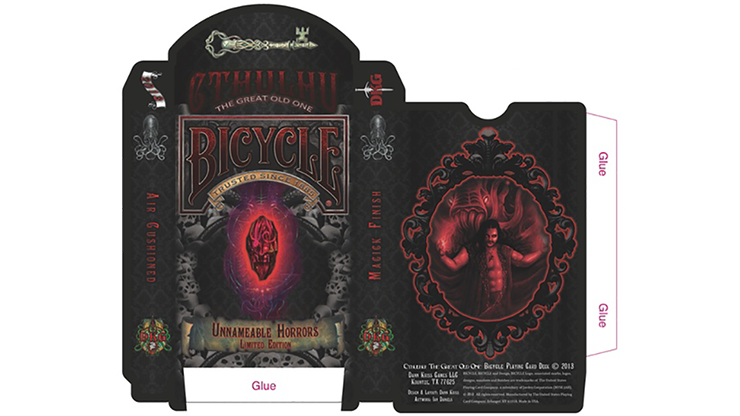 Unnameable Horrors Limited Edition Playing Cards