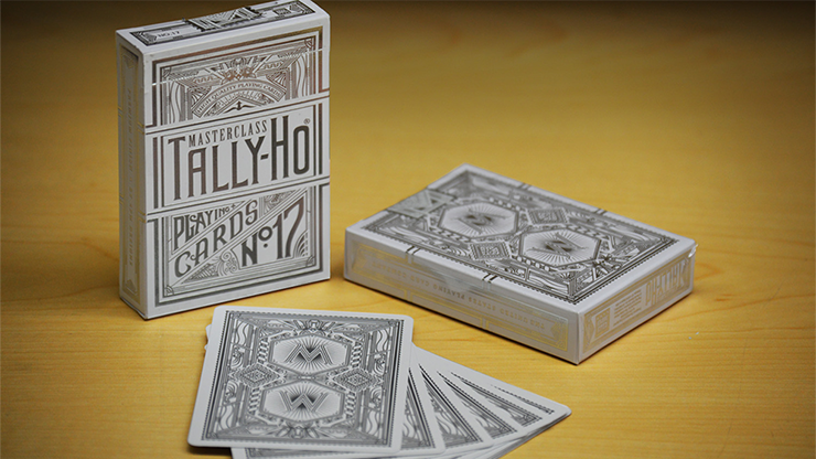 Limited Edition Tally-Ho Masterclass (White) Playing Cards Limited Edition Tally-Ho Masterclass (White) Playing Cards