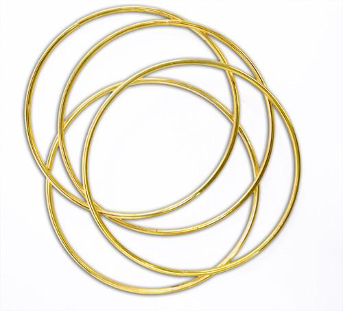 Linking Rings 5.5" Gold