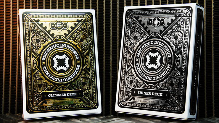 Metallic Mechanics Playing Cards Set