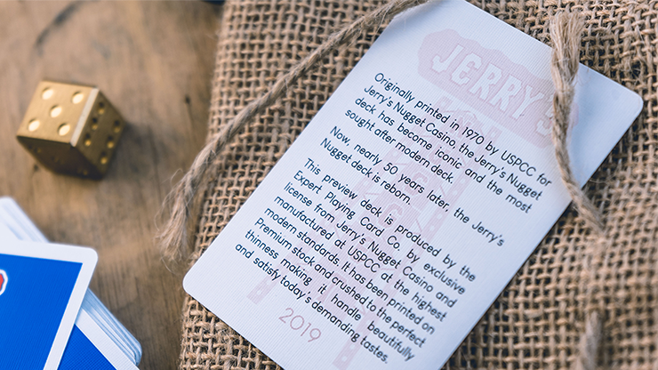 Jerry's Nuggets Vintage Feel Playing Cards