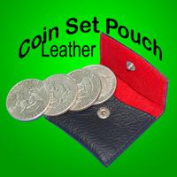 Coin Set Pouch - Leather