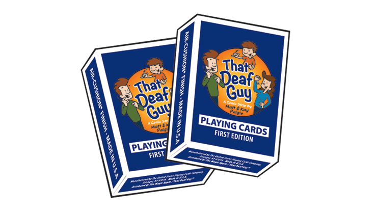 That Deaf Guy Red Cardinal Edition Playing Cards