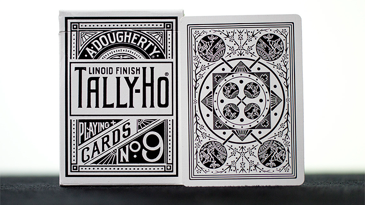 White Tally-Ho Playing Cards