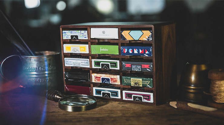 Wooden Playing Cards Cabinet