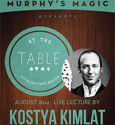 At The Table Live Lecture - Kostya Kimlat