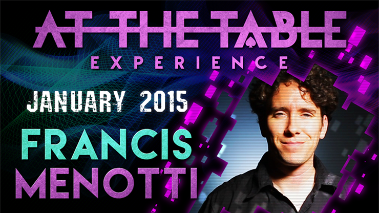 At The Table Live Lecture - Francis Menotti