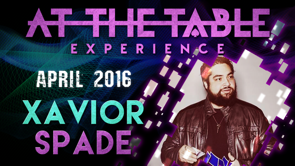 At The Table Live Lecture - Xavior Spade