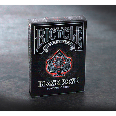 Black Rose Playing Cards