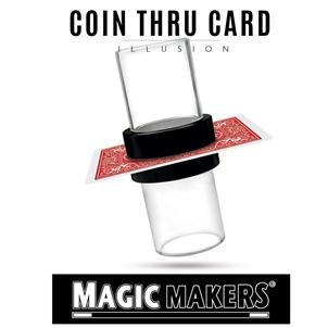 Coin Thru Card Illusion