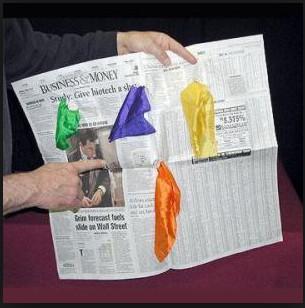 Silks from Newspaper w/Silks