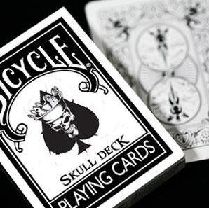 Bicycle cards online skull