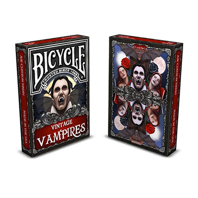 Vintage Vampires Playing Card