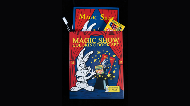 Magic Show Coloring Book Deluxe Set
