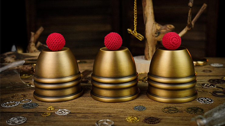 Artistic Combo Cups and Balls (Brass)