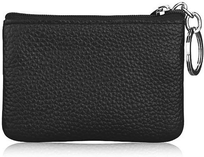 Double Pocket Leather Coin Purse