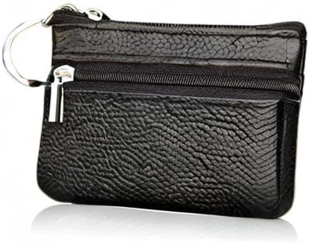 Double Pocket Leather Coin Purse