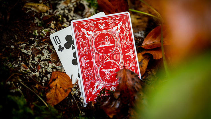 Bonfires Playing Cards (includes Card Magic Course)