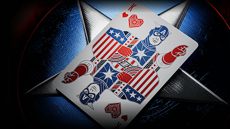 Captain America Playing Cards