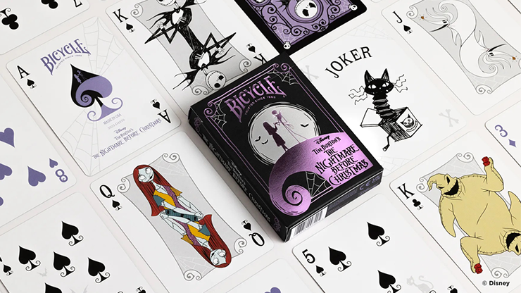 Disney Nightmare Before Christmas Playing Cards