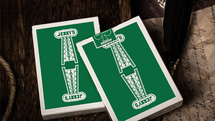 Jerry's Nugget Marked Monotone Playing Cards