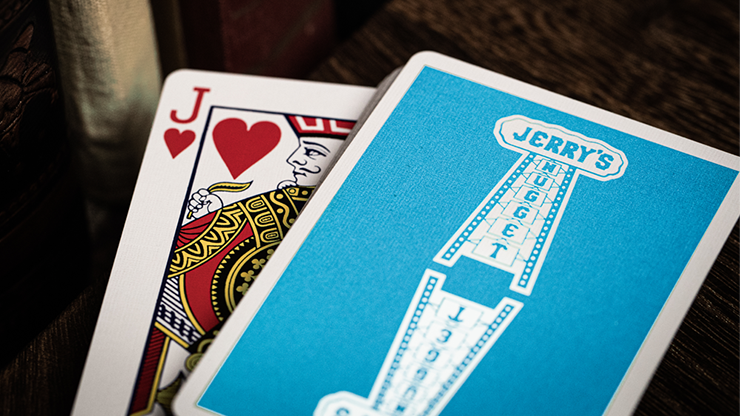 Jerry's Nugget Marked Monotone Playing Cards