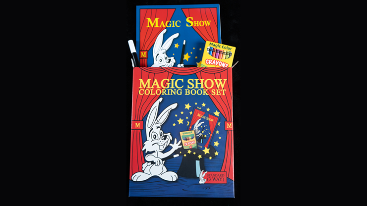 Magic Show Coloring Book Deluxe Set