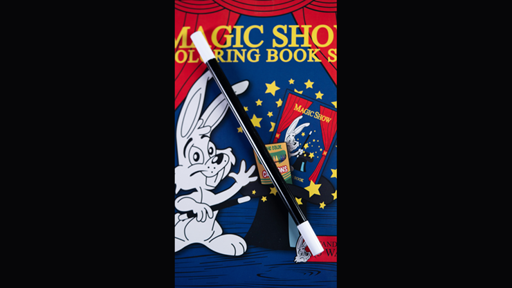 Magic Show Coloring Book Deluxe Set