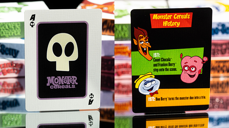 Monster Cereals Playing Cards