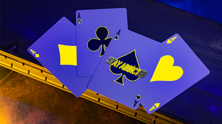 Bicycle Neon Rider Back Playing Cards