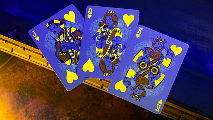 Bicycle Neon Rider Back Playing Cards