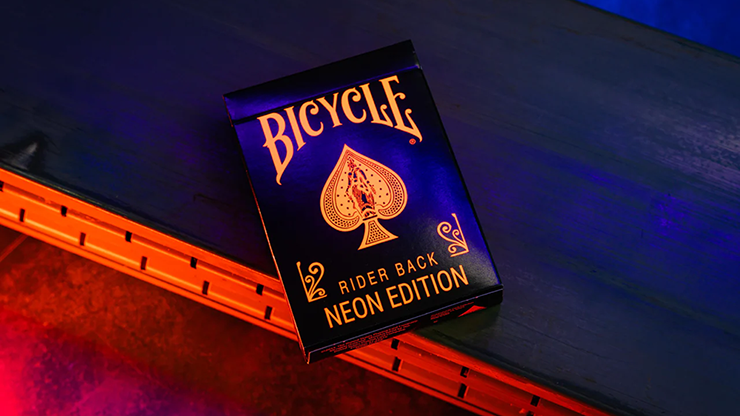 Bicycle Neon Rider Back Playing Cards
