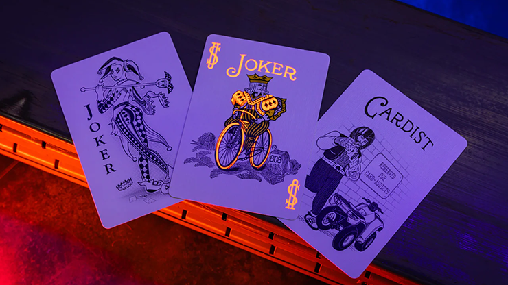 Bicycle Neon Rider Back Playing Cards