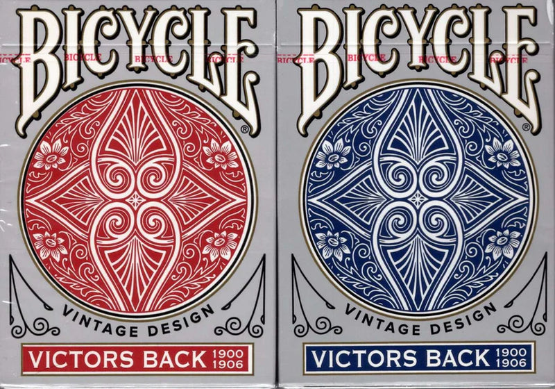 Victors Back Vintage Design Bicycle Playing Cards