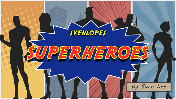 Svenlopes SUPERHEROES (4 x 6 Black)