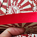 Limited Edition Circus Nostalgic Red Gilded Playing Cards